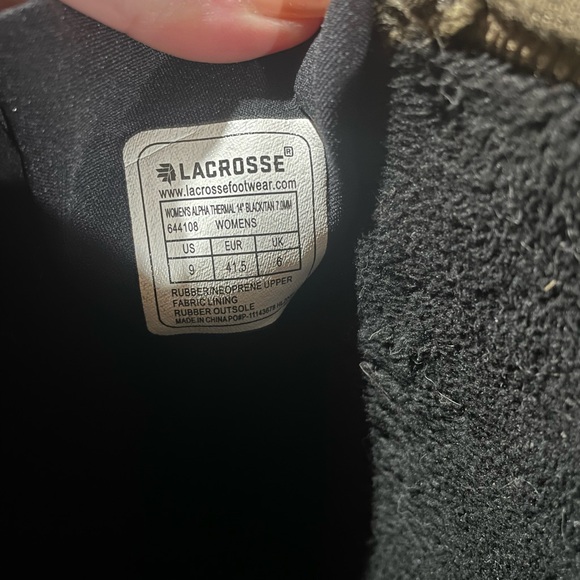 Lacrosse Women’s Boots - Waterproof -40° to 30° Weather - Size 9 - Picture 2 of 6